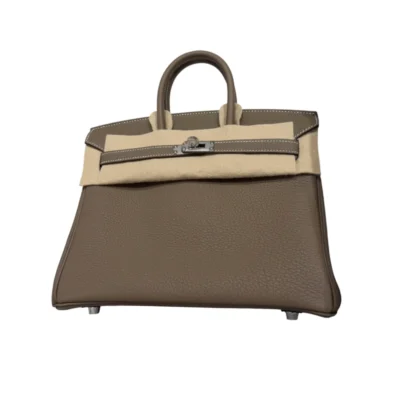 Hermès Birkin 25 Étoupe Togo Palladium Hardware 2025 New
