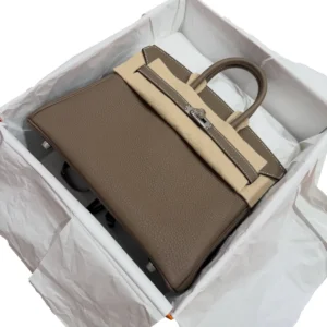 Hermès Birkin 25 Étoupe Togo Palladium Hardware 2025 New in box