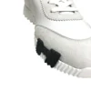Hermes Bouncing White Sneakers Suede Calfskin Size 44 FR detail