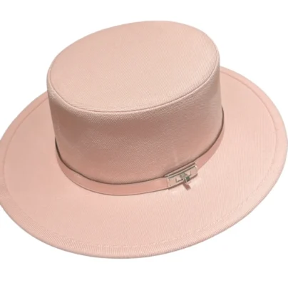Hermès Hampton Plein Air hat Rose Clair size 58
