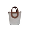 Hermes In The Loop 18 Bag Ecru Canvas Gold Swift Leather