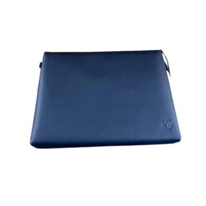 LV Pochette Jour GM Blue Clutch Bag