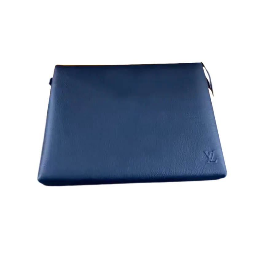 LV Pochette Jour GM Blue Clutch Bag