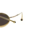 Limited Edition Cartier Baignoire Gold Sunglasses spinel detail