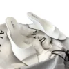 New Alaïa Curve 75 Wedge Mule Sandals White Patent Leather