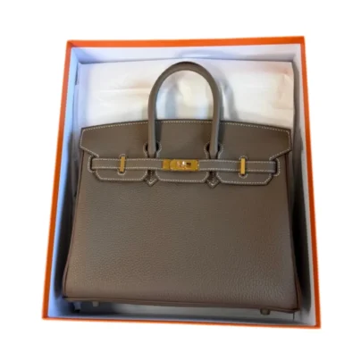New Hermes Birkin 25 Etoupe Togo GHW