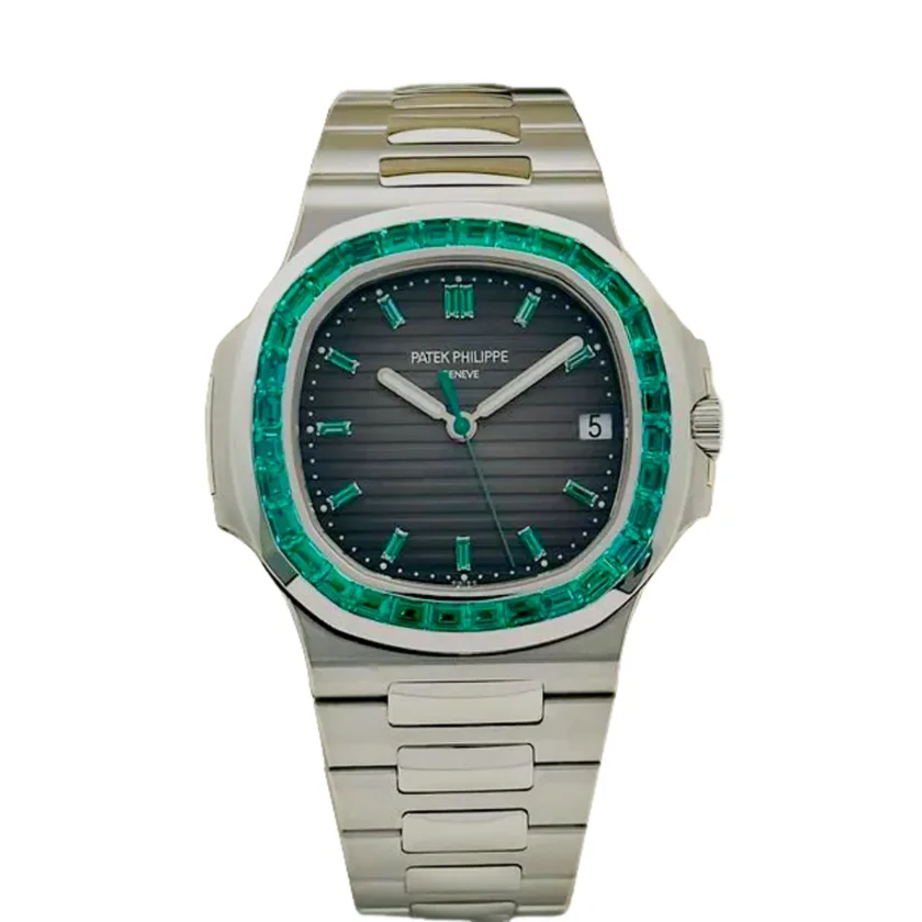 Patek Philippe Nautilus 5711:113P 001 Platinum Emerald Green Black Dial