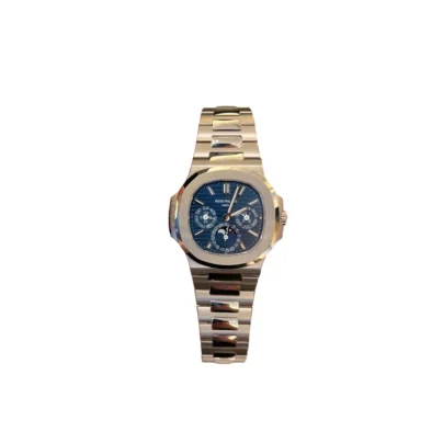 Patek Philippe Nautilus Perpetual Calendar White Gold Blue Dial 5740/1G-001