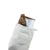 Saint Laurent Cassandre Large Chain Pouch Leopard Print Pony Hair Leather new in dust bag