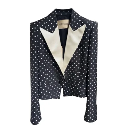 Valentino Garavani Polka-dot Tailored Blazer