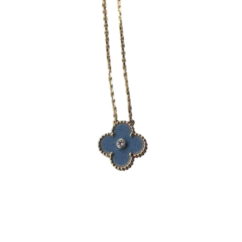 Van Cleef & Arpels Blue Grey Sèvres Porcelain 2026 Holiday Pendant